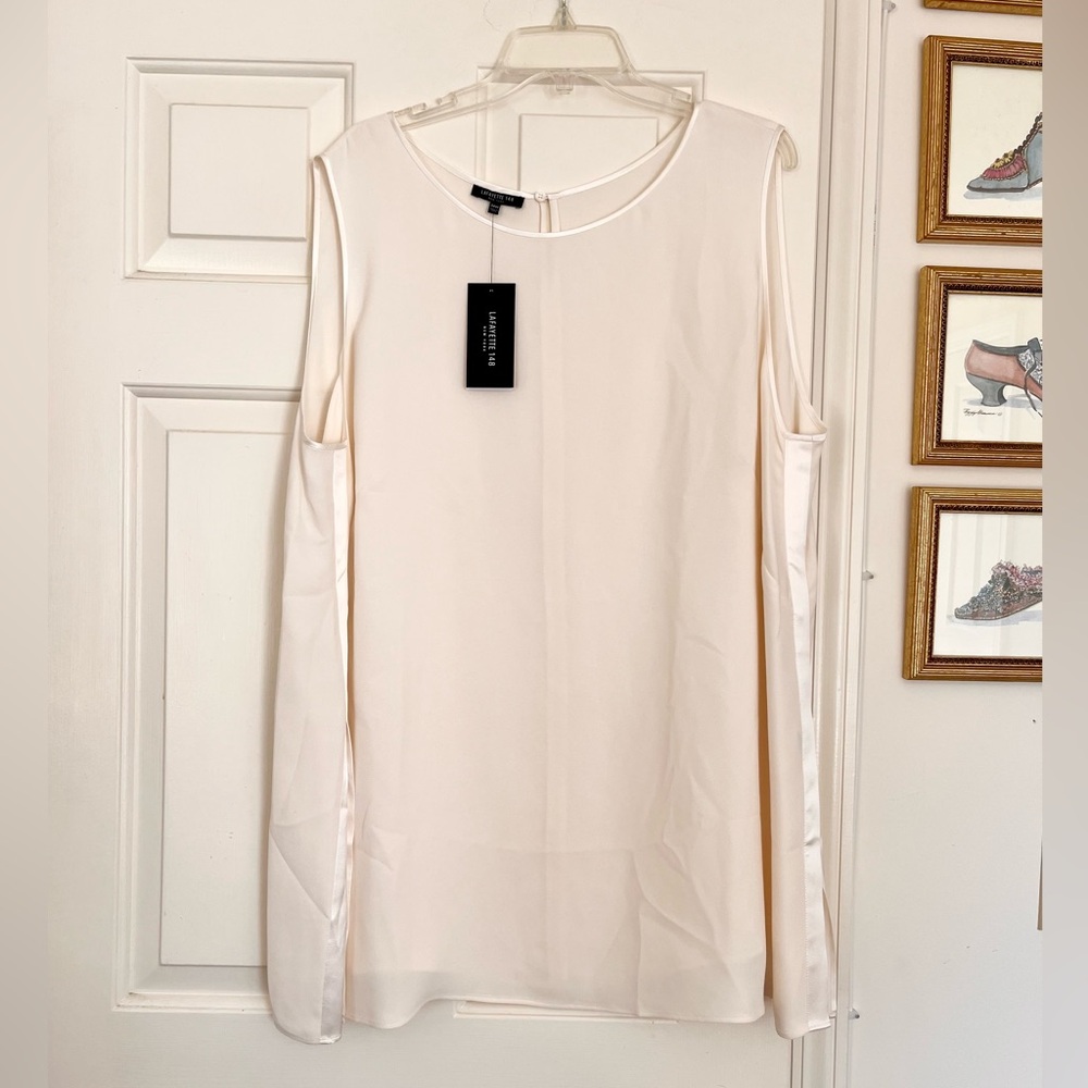 Lafayette 148 Size 24W Silk Tank Top